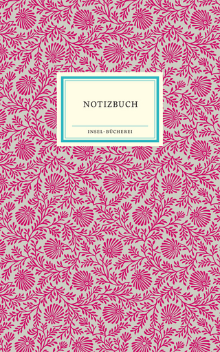 Notizbuch Insel-Bücherei »Blumendekor magenta«