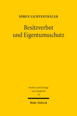 Besitzverbot und Eigentumsschutz - Sören Lichtenthäler