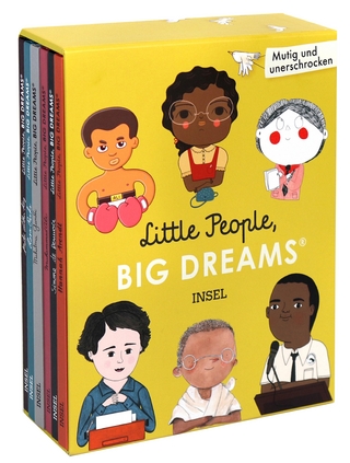 Little People, Big Dreams: Mutig und unerschrocken (Geschenkbox mit 6 Bänden)