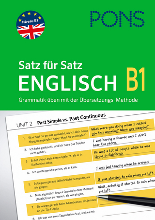 PONS Satz für Satz Englisch Grammatik B1