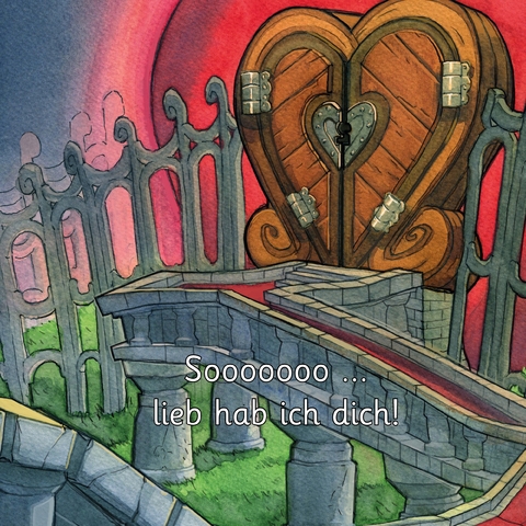 Sooooooo... lieb hab ich dich! - Illustriert von Johan Walder - Urs Richle
