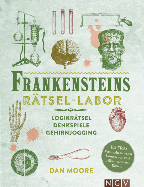 Frankensteins R&auml;tsel-Labor. Das R&auml;tselbuch im Stil des viktorianischen Zeitalters - Dan Moore