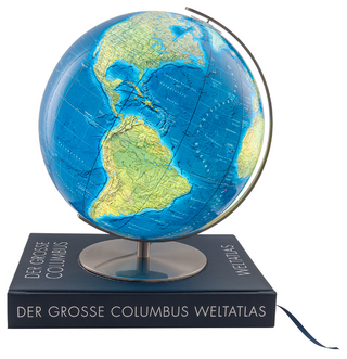 DER GROSSE COLUMBUS WELTATLAS mit GLOBUS