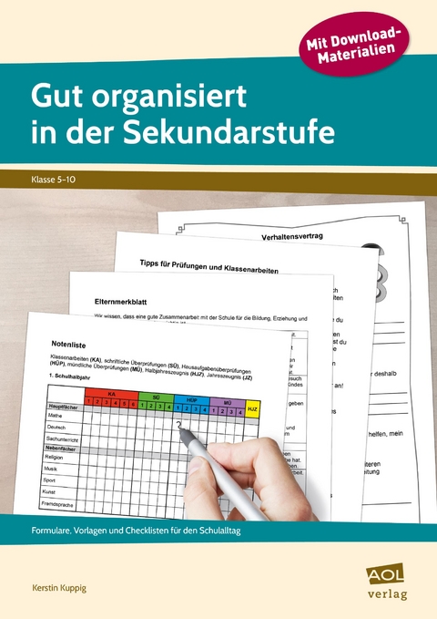 Gut organisiert in der Sekundarstufe - Kerstin Kuppig