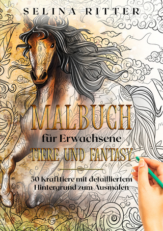 Malbuch für Erwachsene – Tiere und Fantasy