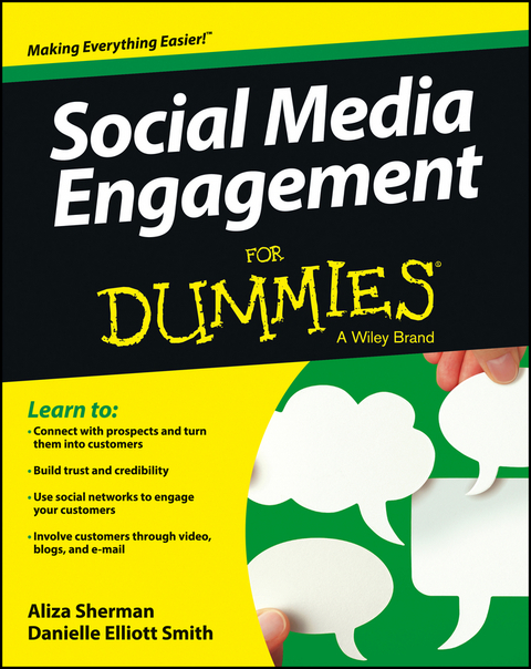 Social Media Engagement For Dummies - Aliza Sherman, Danielle Elliott Smith
