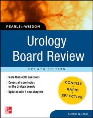 Urology Board Review Pearls of Wisdom, Fourth Edition