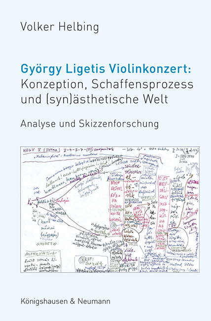 Gy&ouml;rgy Ligetis Violinkonzert - Volker Helbing