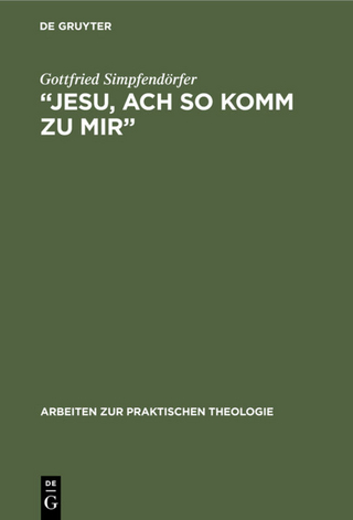 „Jesu, ach so komm zu mir‟