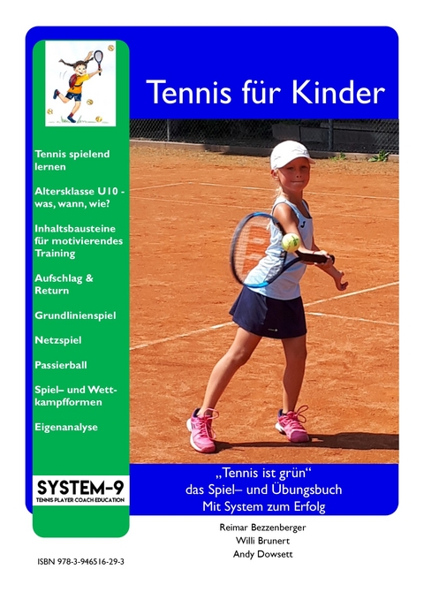 Tennis f&uuml;r Kinder - Reimar Bezzenberger, Willi Brunert