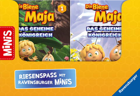 Verkaufs-Kassette "Ravensburger Minis 4 - Die Biene Maja: Das geheime K&ouml;nigreich" - Steffi Korda