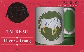 Taureau (21 avril-20 mai) : 1 livre + 1 mug