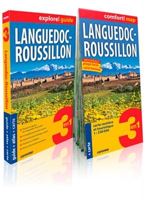 Languedoc-Roussillon explore guide + atlas + map