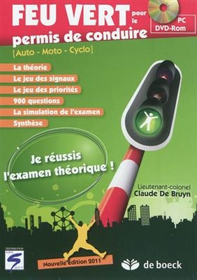 FEU VERT POUR LE PERMIS DE CONDUIRE CD-R -  De Bruyn