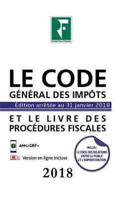 LE CODE GENERAL DES IMPOTS ET LE LIVRE D