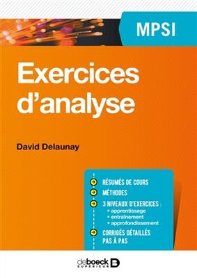 Exercices d'analyse MPSI