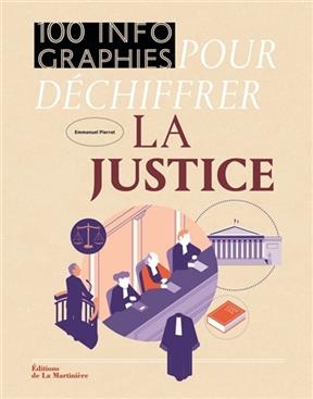 100 infographies pour d&eacute;chiffrer la justice - Emmanuel Pierrat