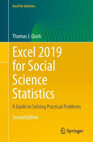 Excel 2019 for Social Science Statistics