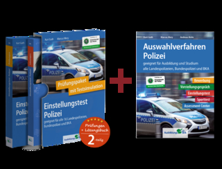 Sparpaket – Einstellungstest + Auswahlverfahren Polizei