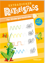 Extradicker R&auml;tselspa&szlig; f&uuml;r Kindergartenkinder