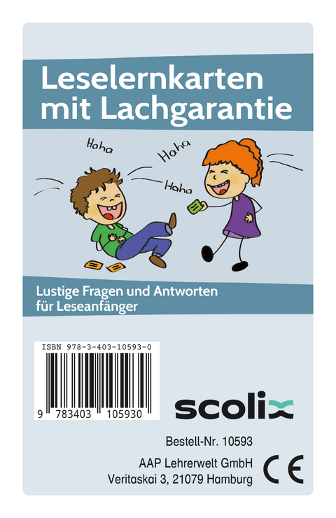 Leselernkarten mit Lachgarantie - Frank Sch&uuml;ltge