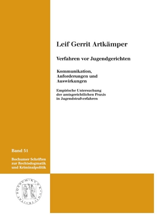 Verfahren vor Jugendgerichten