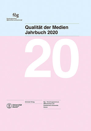 Jahrbuch Qualit&auml;t der Medien 2020