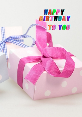 PäRK Notizbuch Happy Birthday to you