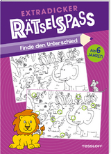 Extradicker R&auml;tselspa&szlig;. Finde den Unterschied