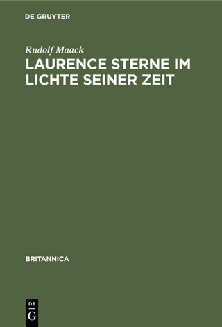 Laurence Sterne im Lichte seiner Zeit