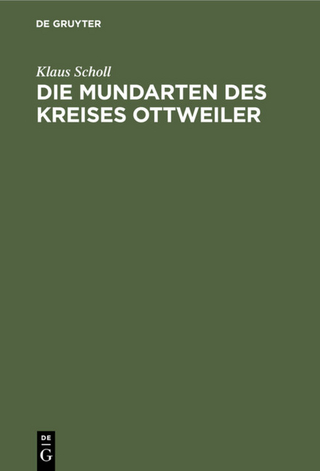 Die Mundarten des Kreises Ottweiler