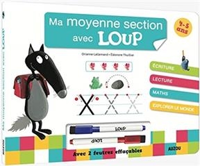 Loup - Livre-Ardoise Moyenne section