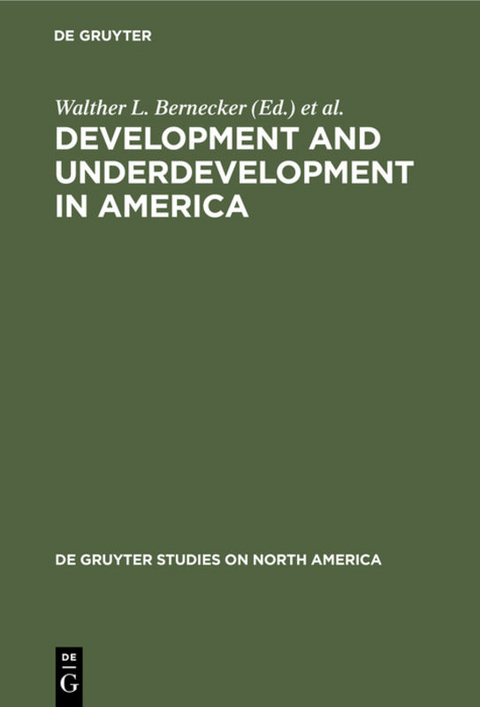 Development and Underdevelopment in America - 