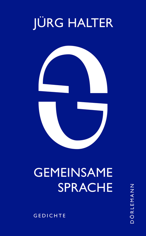 Gemeinsame Sprache - J&uuml;rg Halter