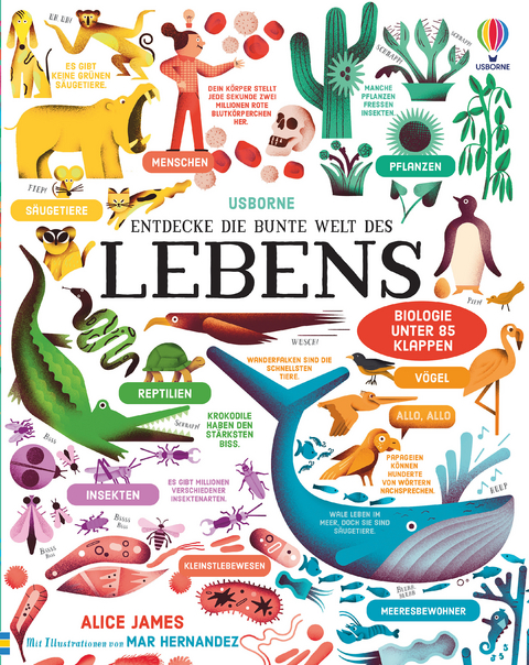 Entdecke die bunte Welt des Lebens - Alice James