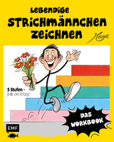 Lebendige Strichm&auml;nnchen zeichnen &ndash; Das Workbook - Andreas Tschudin