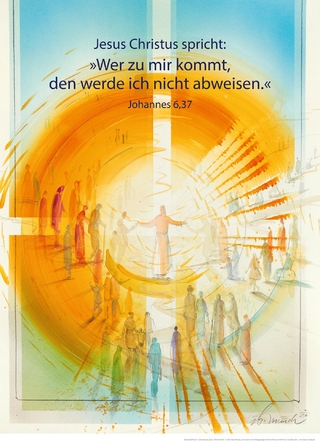 Jahreslosung Münch 2022, Kunstdruck 63 x 92