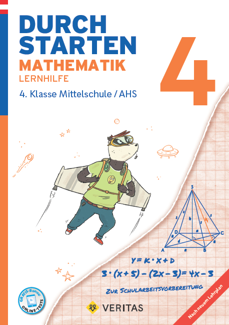 Durchstarten Mathematik 4. Klasse Mittelschule/AHS Lernhilfe - Markus Olf