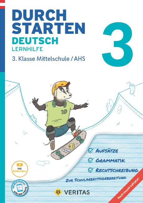 Durchstarten Deutsch 3. Klasse Mittelschule/AHS Lernhilfe - Jutta Hofer, Vera Igler, Doris Schützeneder