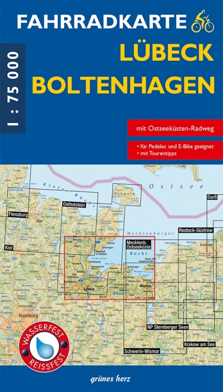 Fahrradkarte L&uuml;beck, Boltenhagen