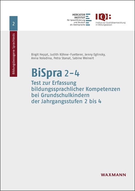BiSpra 2&ndash;4 - Birgit Heppt, Judith K&ouml;hne-Fuetterer, Jenny Eglinsky, Anna Volodina, Petra Stanat, Sabine Weinert
