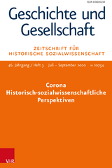 Corona &ndash; Historisch-sozialwissenschaftliche Perspektiven - 