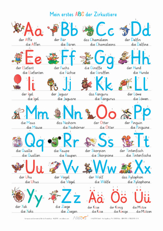 ALLEOVS - Mein erstes ABC der Zirkustiere