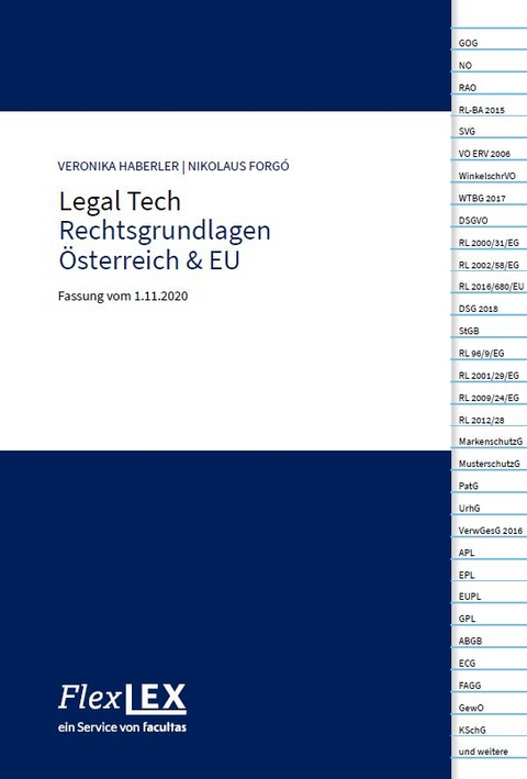 FlexLex Legal Tech Rechtsgrundlagen &Ouml;sterreich & EU - 