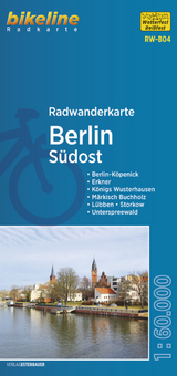Radwanderkarte Berlin S&uuml;dost RW-B04 - 