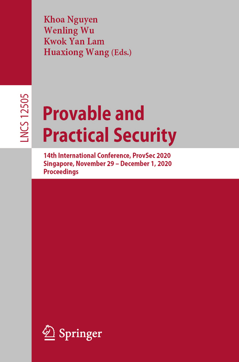 Provable and Practical Security - 