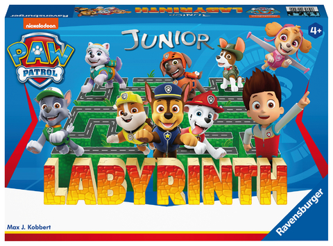 Paw Patrol: Junior Labyrinth - Kinderspiel ab 4 Jahre - Max J. Kobbert