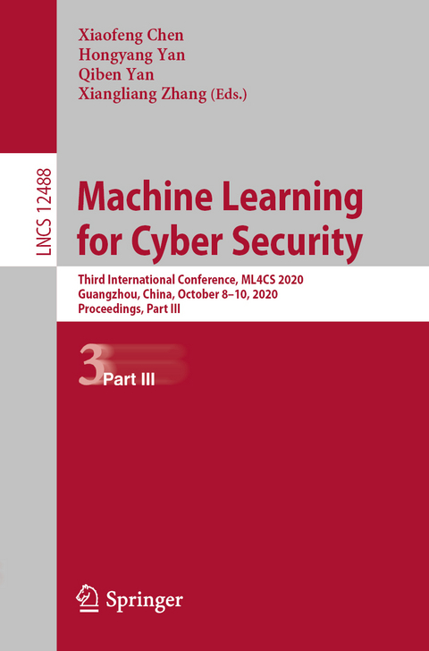 Machine Learning for Cyber Security - 