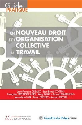 Un nouveau droit de l'organisation collective du travail -  Collectif