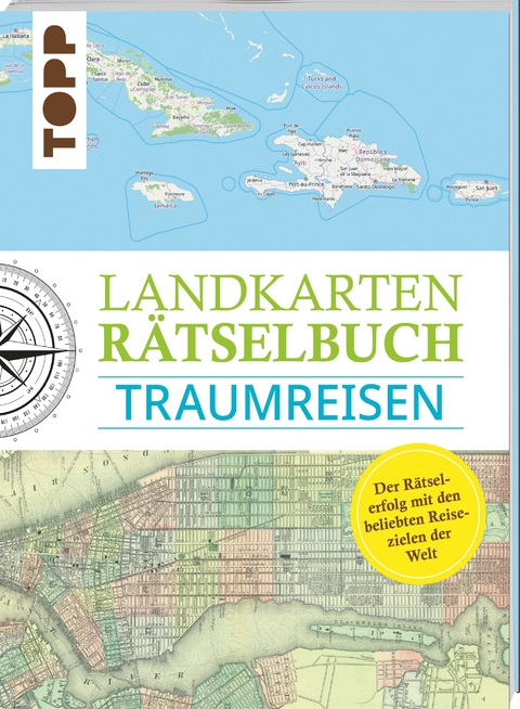Landkarten R&auml;tselbuch &ndash; Traumreisen - Norbert Pautner